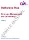 Pathways Plus Strategic Management and Leadership