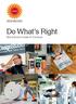 Do What s Right Stora Enso s Code of Conduct.