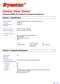 Dynatex Anti-Seize & Lubricating Compound. Phone Emergency Phone Fax (270) (800) (270) CHEMTREC