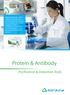 Protein & Antibody. Purification & Detection Tools