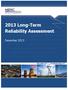 2013 Long-Term Reliability Assessment