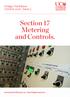 Section 17 Metering and Controls.