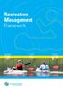 Recreation Management Framework
