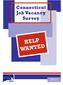 Connecticut Job Vacancy Survey