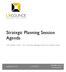 Strategic Planning Session Agenda