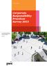 Corporate Responsibility Practices Survey 2013