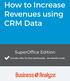 How to Increase Revenues using CRM Data