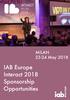 MILAN May IAB Europe Interact 2018 Sponsorship Opportunities