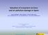 Valuation of ecosystem services and air pollution damage in Spain