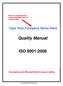 Quality Manual ISO 9001:2008