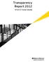 Transparency Report Ernst & Young Canada