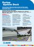 SPRAY-APPLIED HYBRID POLYUREA OR PURE POLYUREA-BASED WATERPROOFING SYSTEM FOR TRAFFICKED ROOFS AND BRIDGES AND VIADUCT DECKS