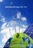 Global Renewable Energy: