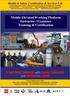 Mobile Elevated Working Platform Instructor / Examiner Training & Certification