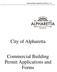Commercial Permit Applications and Forms City of Alpharetta. Commercial Building Permit Applications and Forms