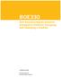 BOE330. SAP BusinessObjects Business Intelligence Platform: Designing and Deploying a Solution COURSE OUTLINE