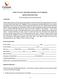 RIVERS TO SUCCESS: MENTORING INDIGENOUS YOUTH PROGRAM MENTEE APPLICATION FORM. (To Be Completed by the Parent/Guardian)