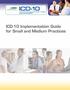 ICD-10 Implementation Guide for Small and Medium Practices