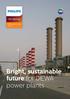 LED lighting. DEWA power plants, Dubai. Bright, sustainable future for DEWA power plants