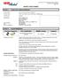 SAFETY DATA SHEET. Protective Equipment GHS Classification WHMIS (Canada) Transport