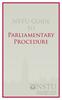 NSTU Guide to Parliamentary Procedure