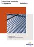 Structural Products. Multideck 50-V3 Galvanised Steel Floor Decking System