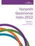 Nonprofit Governance Index Data Report 1 CEO Survey of BoardSource Members