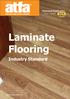 Technical Publication Version 1 April 2015 Cost $33. e-book. Laminate Flooring. Industry Standard.