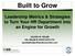 Built to Grow. Leadership Metrics & Strategies to Turn Your HR Department into an Engine for Growth