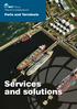 Ports and Terminals. Services and solutions
