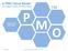 A PMO Value Model. For Strategic Execution and Value Delivery P M. Robert Frost PMP, PMOC. 4/19/2016 PMO Value Model 2016 Robert Frost 1