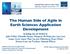 The Human Side of Agile in Earth Sciences Application Development