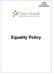 Equality Policy. HR89 July 2011 UNCLASSIFIED