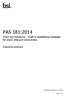 PAS 181:2014. Smart city framework Guide to establishing strategies for smart cities and communities. Executive summary.