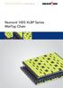 1005 XLBP Series MatTop Chain Design Manual. Rexnord 1005 XLBP Series MatTop Chain