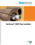 Knauf Data Sheet PE-DS-1e Earthwool TM 1000 Pipe Insulation