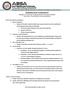 INTRODUCTION TO BIOSAFETY Biosafety Curriculum for Undergraduate and Graduate Students One Credit One Semester Learning Objectives