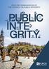 OECD RECOMMENDATION OF THE COUNCIL ON PUBLIC INTEGRITY