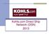 Kohls.com Direct Ship Network (DSN) 2013
