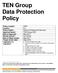 TEN Group Data Protection Policy