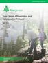 Tree Canada Afforestation and Reforestation Protocol 1