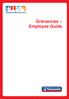 Grievances Employee Guide