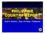 PHILIPPINE COUNTRY REPORT