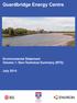 Guardbridge Energy Centre. Environmental Statement Volume 1: Non-Technical Summary (NTS)