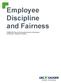Employee Discipline and Fairness