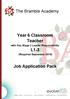 The Bramble Academy. Year 6 Classroom Teacher L1-3. Job Application Pack