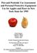 Pest and Pesticide Use Assessment and Personal Protective Equipment Use for Apples and Pears in New York State for 1995