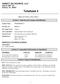 Tomahawk 4. Material Safety Data Sheet. Section 1: Material and Company Identification. Section 2: Composition/ Information on Ingredients