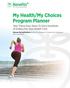 My Health/My Choices Program Planner