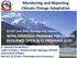 Monitoring and Reporting Climate Change Adaptation